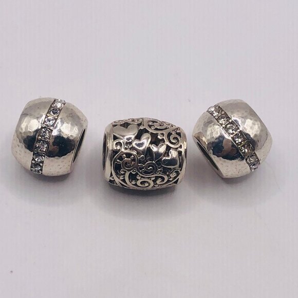 Brighton Lot of 3 beads   2 glimmer twist and 1 Fanciful   3 beads - Picture 4 of 5